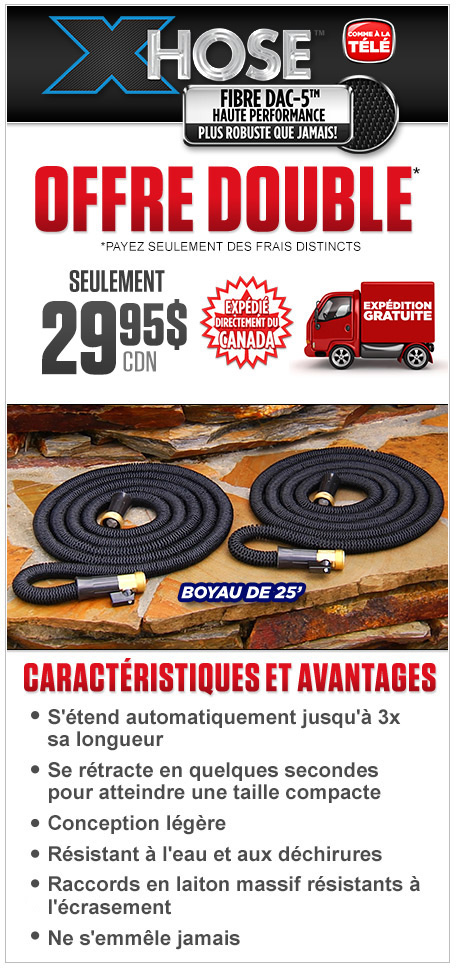 Commandez XHose DAC-5™ Maintenant!